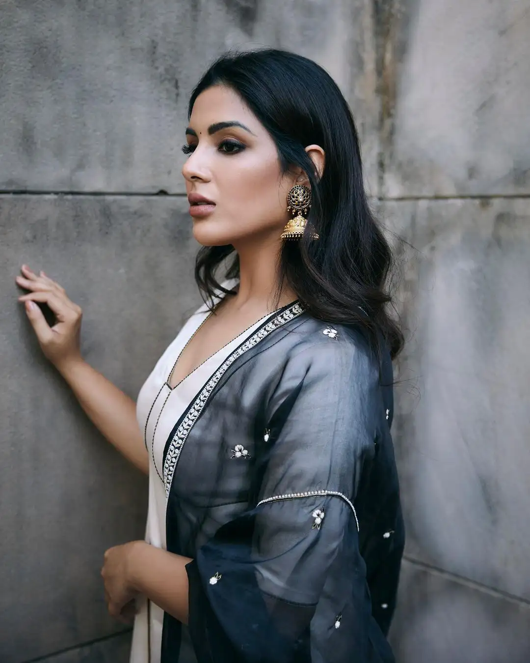 Samyuktha Classy Looks in Chudidar
