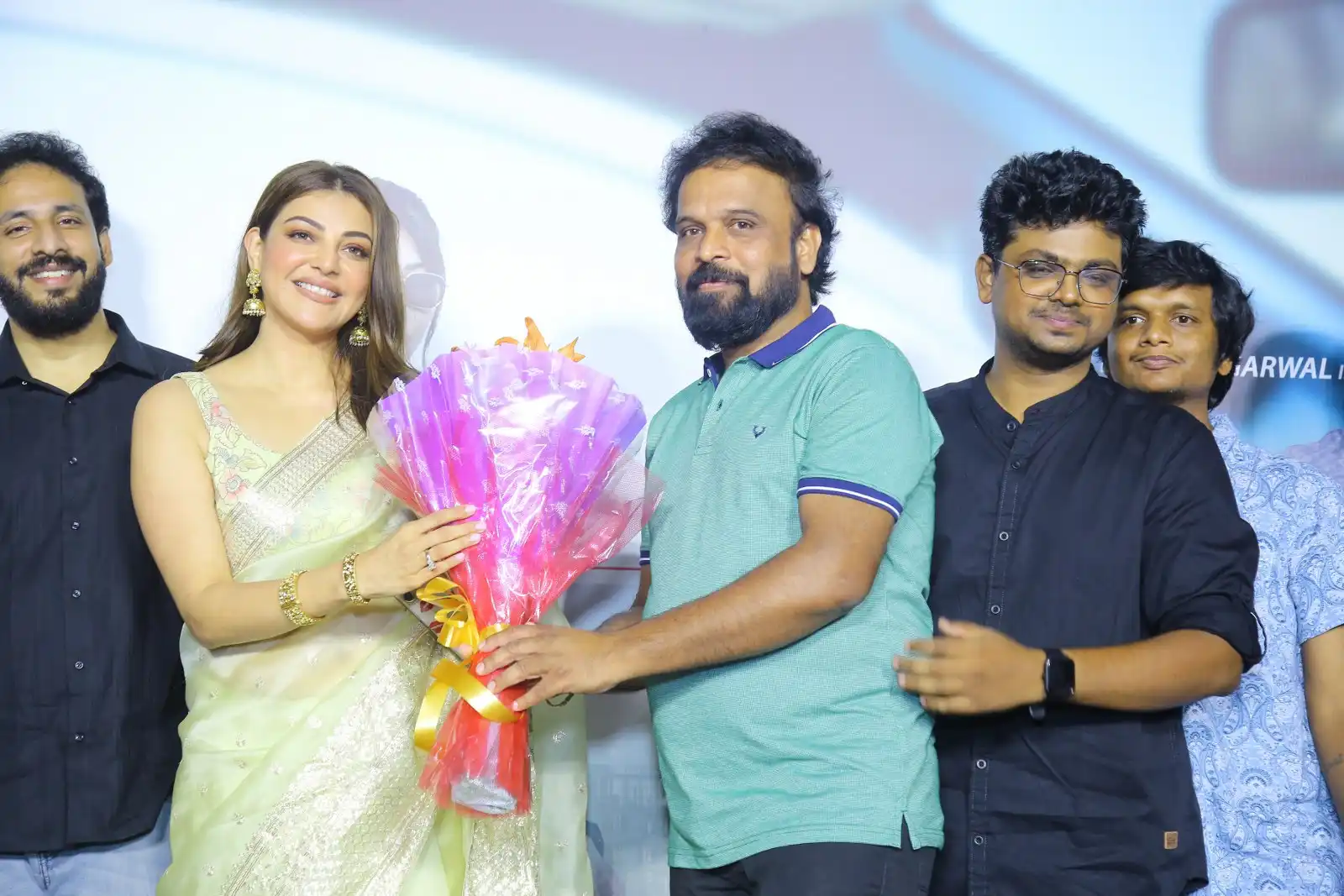 Kajal Aggarwal 60th Movie Satyabhama glimpse launch event
