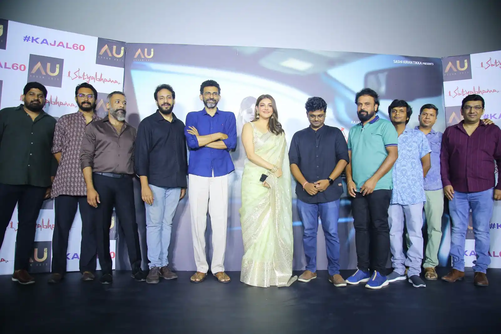 Kajal Aggarwal 60th Movie Satyabhama glimpse launch event