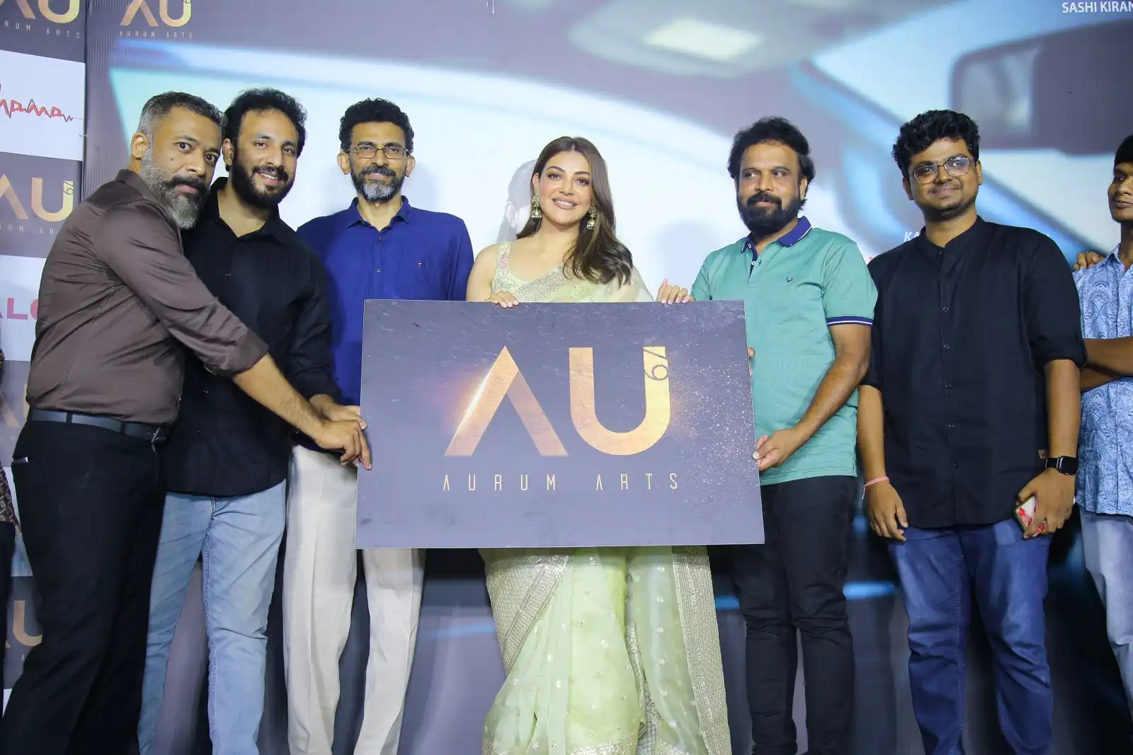 Kajal Aggarwal 60th Movie Satyabhama glimpse launch event