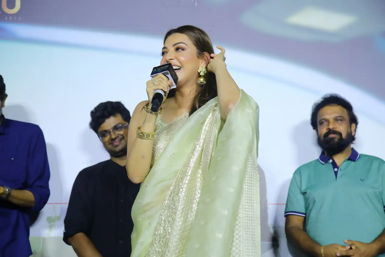Kajal Aggarwal 60th Movie Satyabhama glimpse launch event