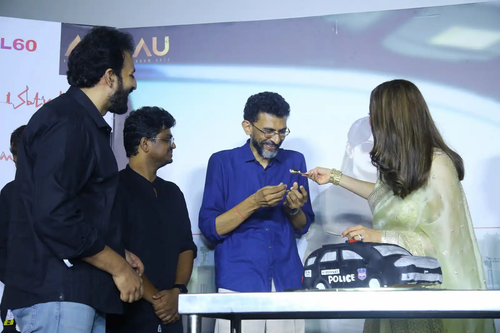 Kajal Aggarwal 60th Movie Satyabhama glimpse launch event