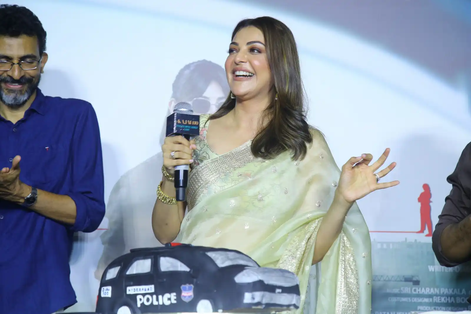 Kajal Aggarwal 60th Movie Satyabhama glimpse launch event