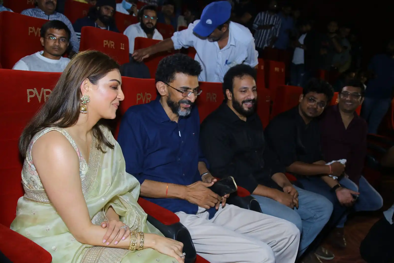 Kajal Aggarwal 60th Movie Satyabhama glimpse launch event