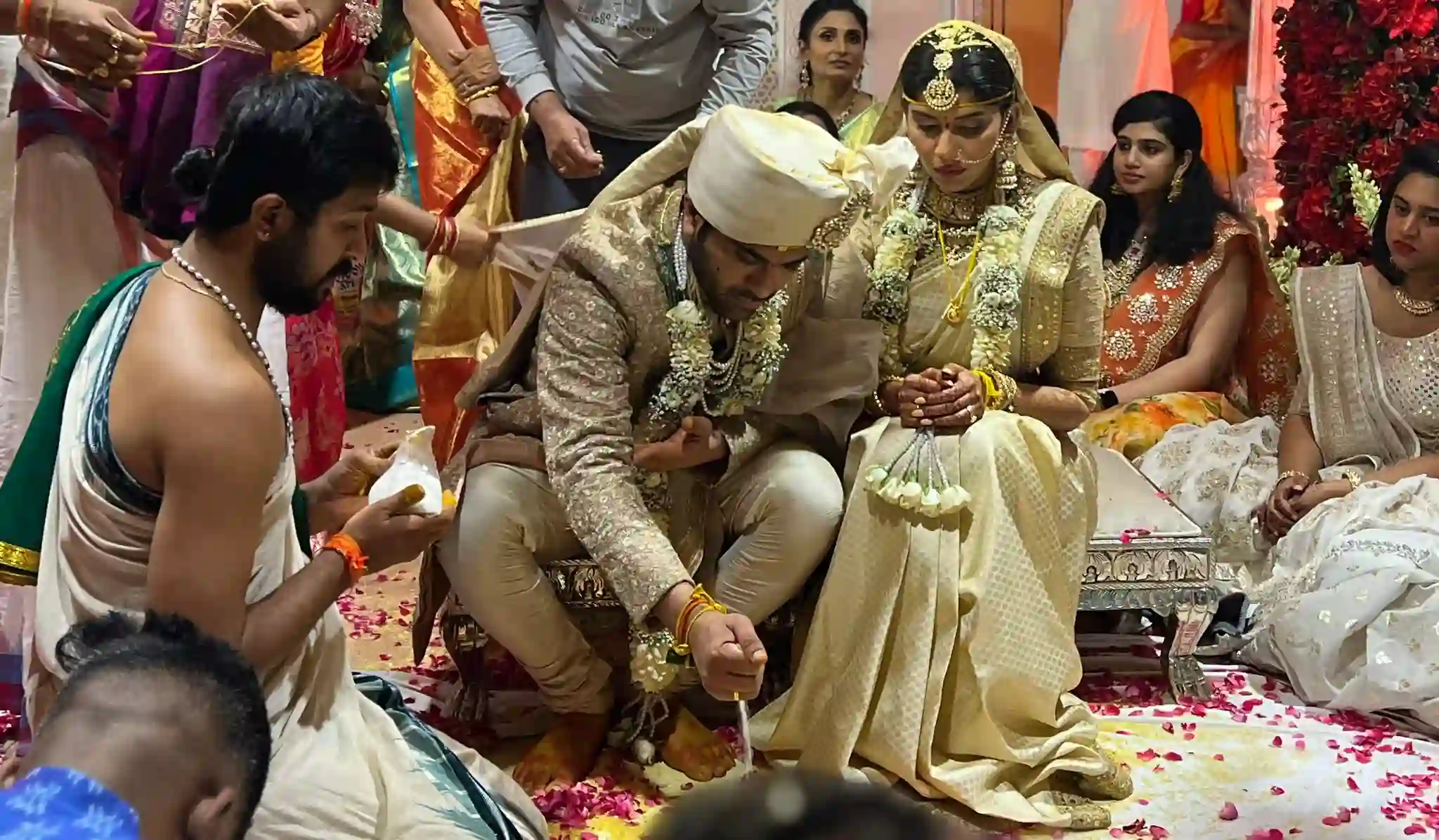 Sharwanand Rakshita reddy marriage photos gone viral