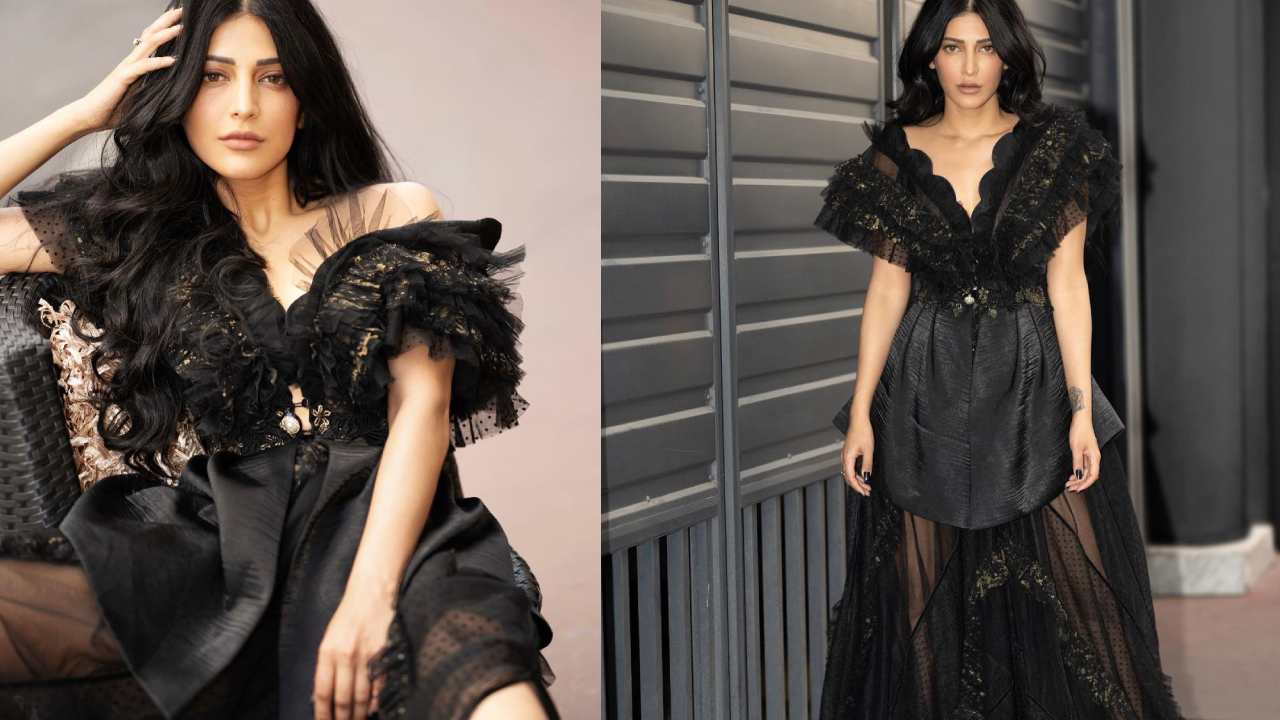 Shruti Haasan : శ్రుతి హాసన్ బ్లాక్ వైబ్..