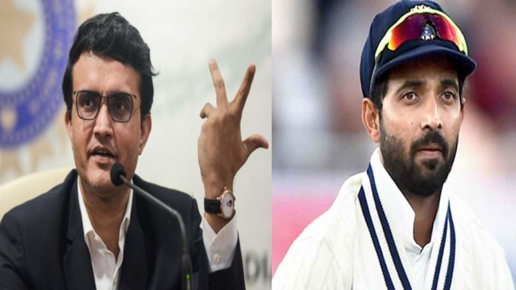 Sourav Ganguly on Rahane vice captainy