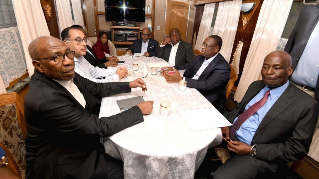African leaders to meet Putin and Zelenskyy to stop Russia and Ukraine war