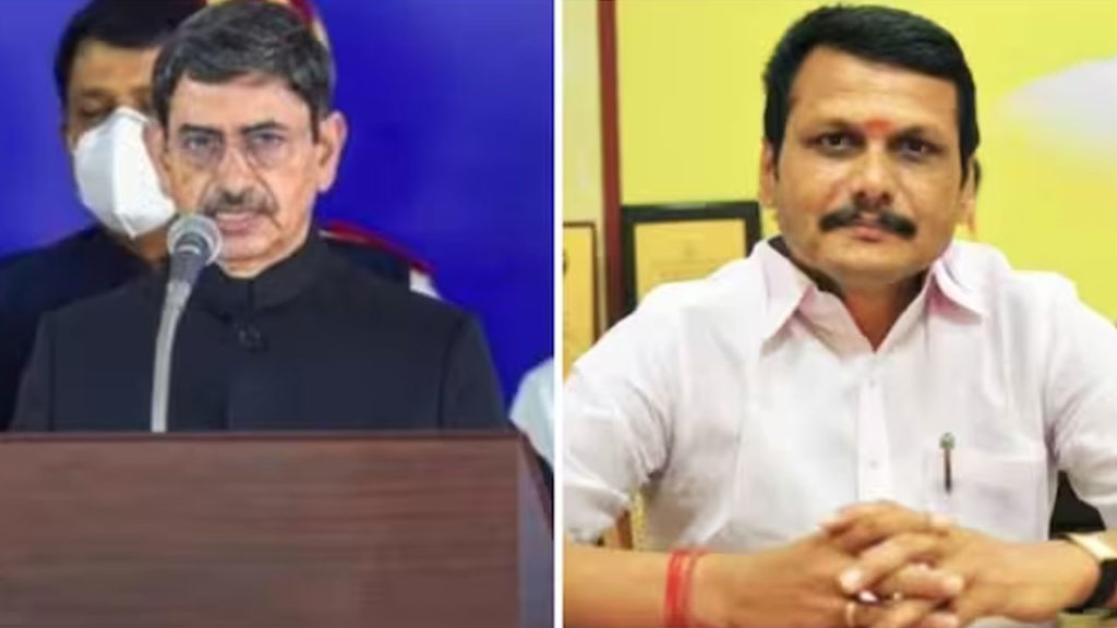 Tamil Nadu Governor dismisses jailed minister Senthil Balaji from cabinet