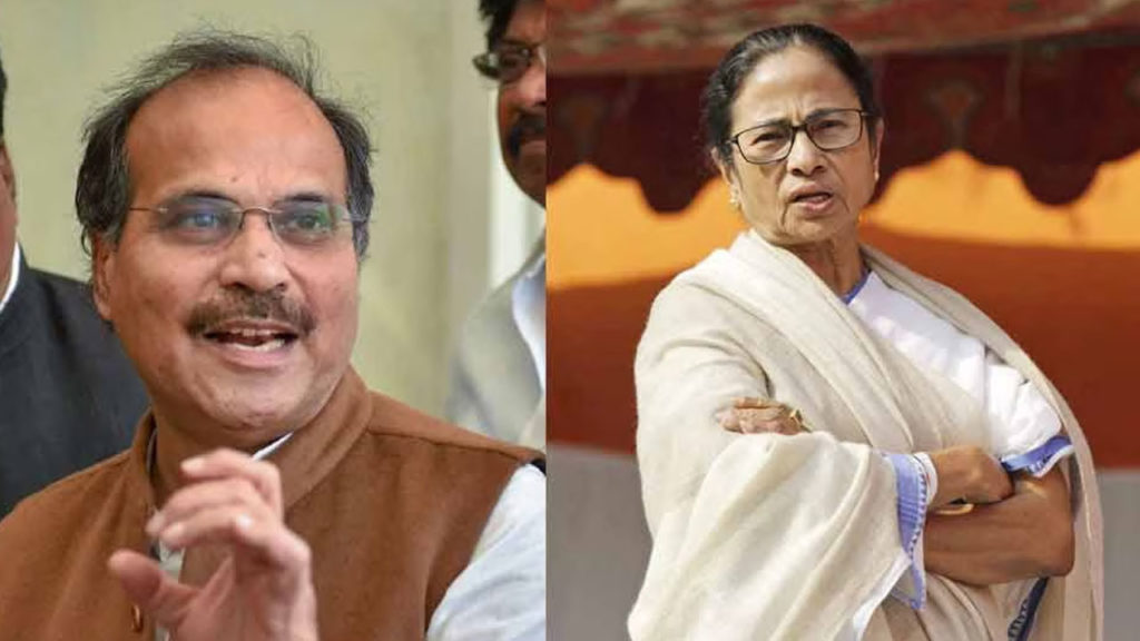 Adhir Ranjan Chowdhury says Mamata Banerjee staged injury to exploit public sentiments