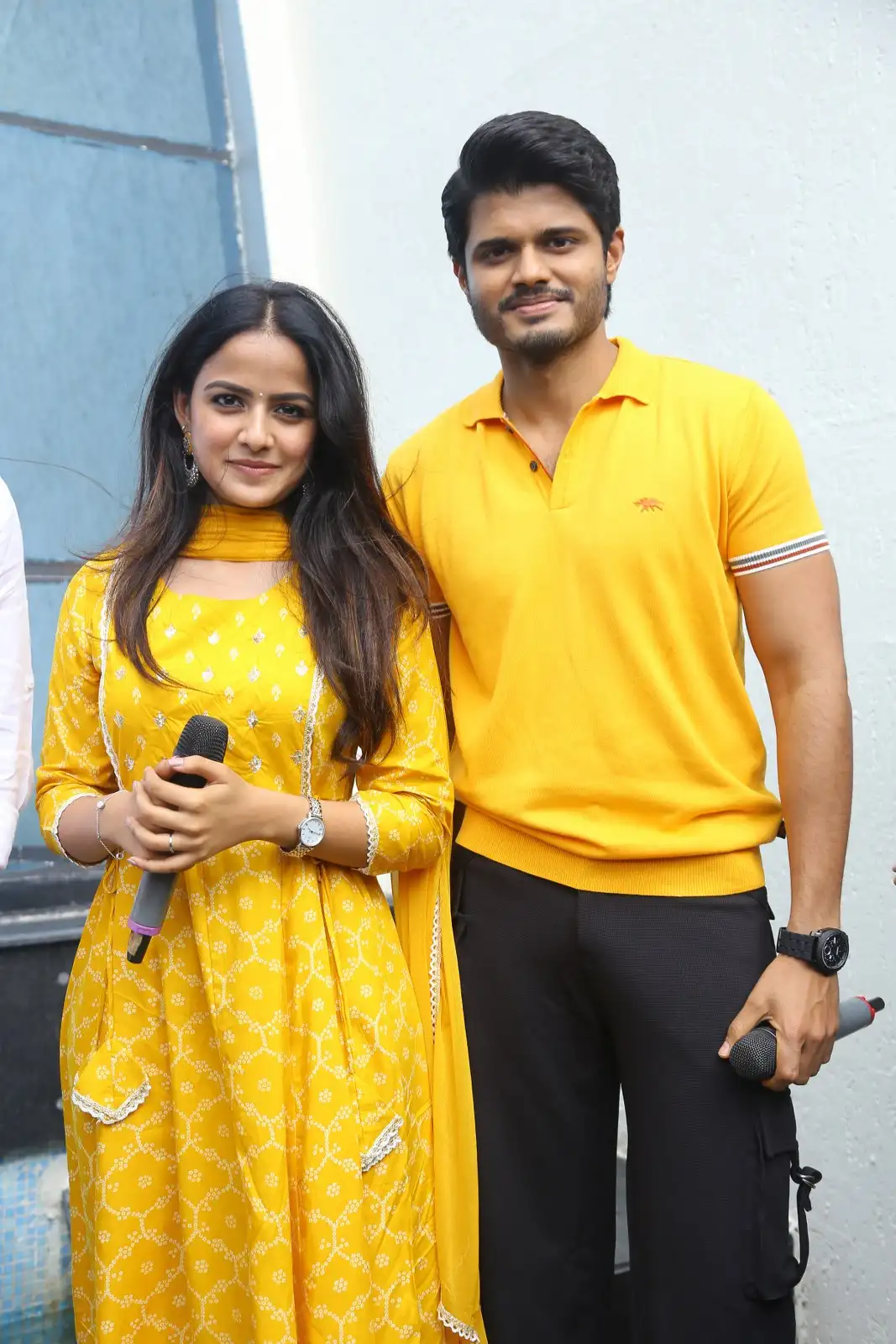 Viraj Ashwin Anand Deverakonda Vaishnavi Chaitanya Photos at Baby movie event