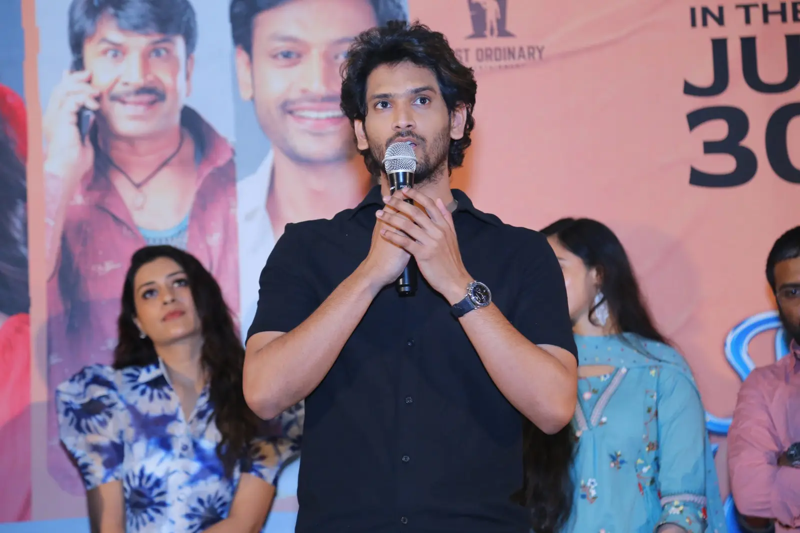 Viraj Ashwin Simrat Kaur Payal Rajput at Mayapetika pre release event gallery