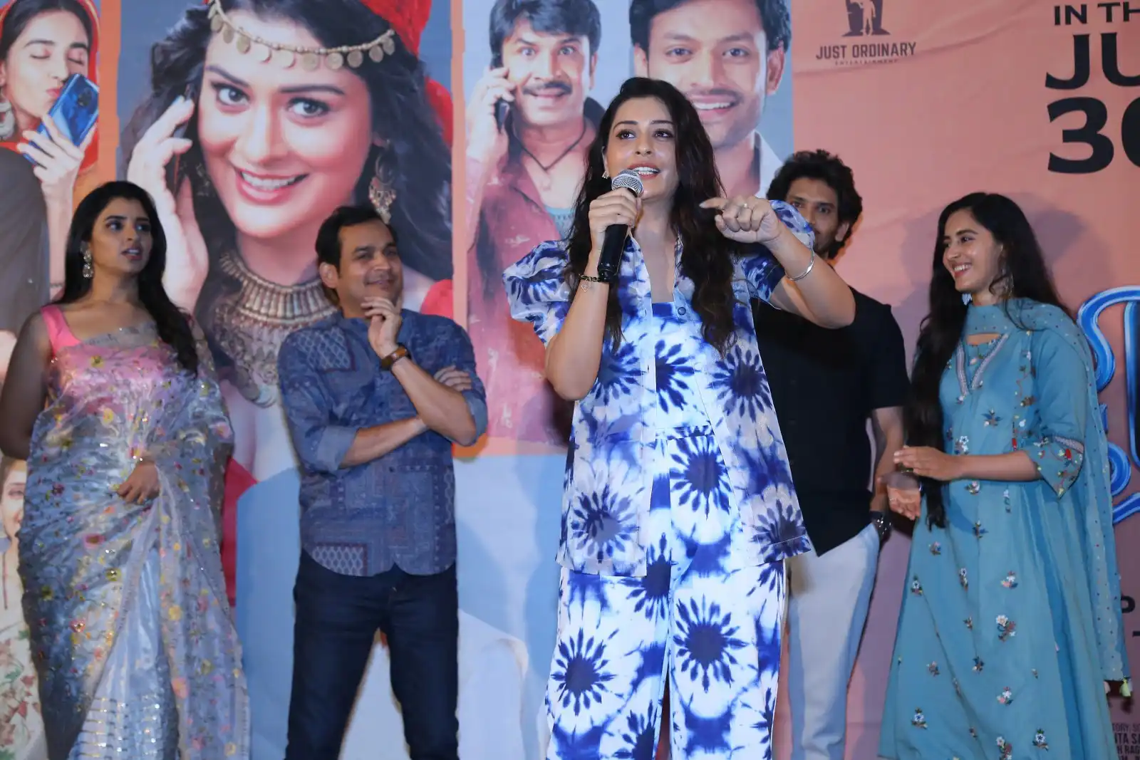 Viraj Ashwin Simrat Kaur Payal Rajput at Mayapetika pre release event gallery