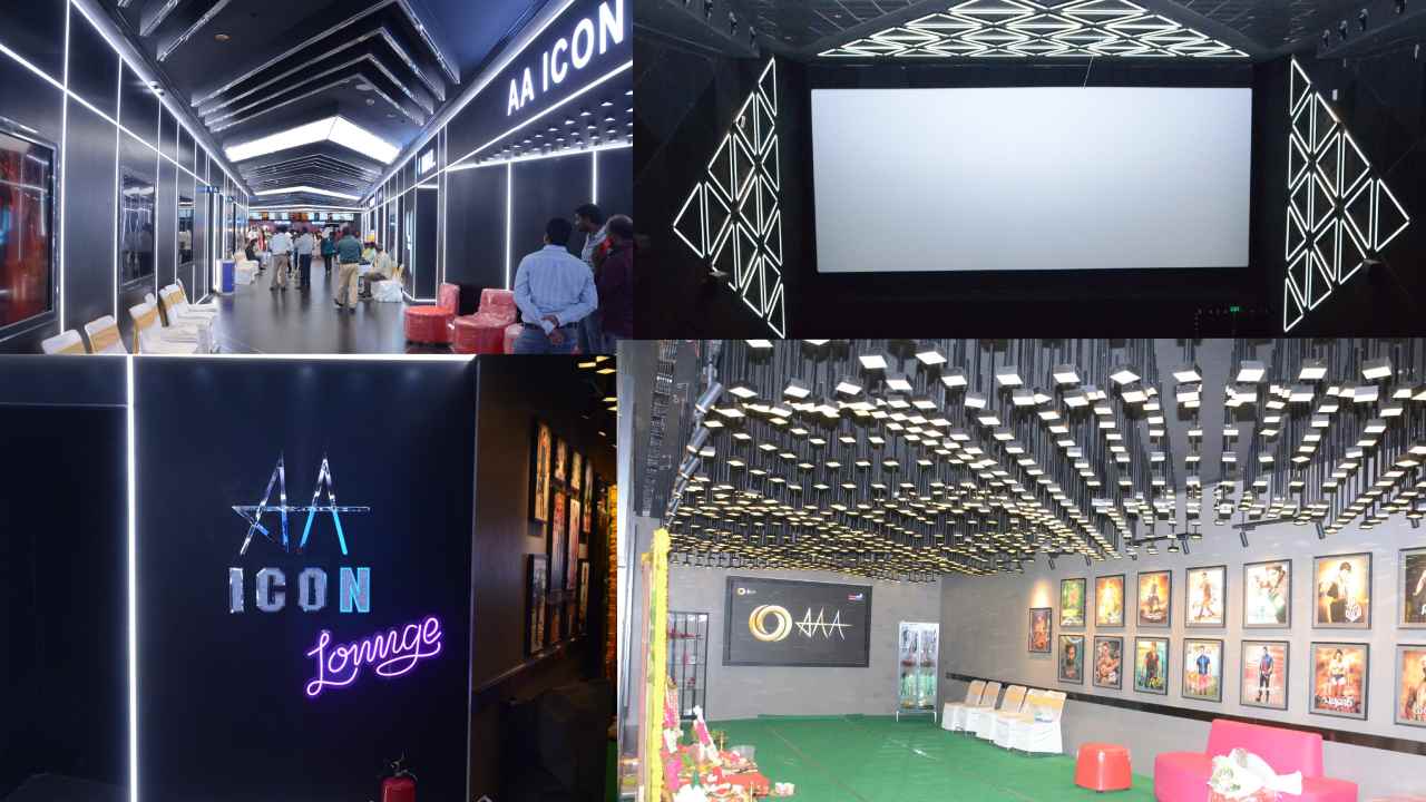 AAA Cinemas : అల్లు అర్జున్ కొత్త థియేటర్ AAA సినిమాస్ ఎలా ఉందో చూశారా? ఇంద్రభవనంకి మించి..