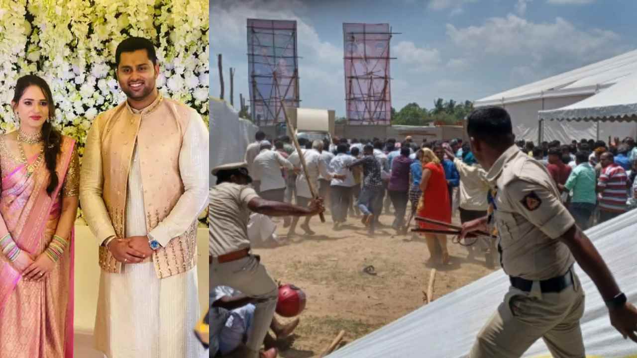 Abhishek Ambareesh : సుమలత కుమారుడి రిసెప్షన్ విందు.. భోజనాల కోసం తోపులాట.. లాఠీ ఛార్జ్ చేసిన పోలీసులు.. Abhishek Ambareesh : సుమలత కుమారుడి రిసెప్షన్ విందు.. భోజనాల కోసం తోపులాట.. లాఠీ ఛార్జ్ చేసిన పోలీసులు..