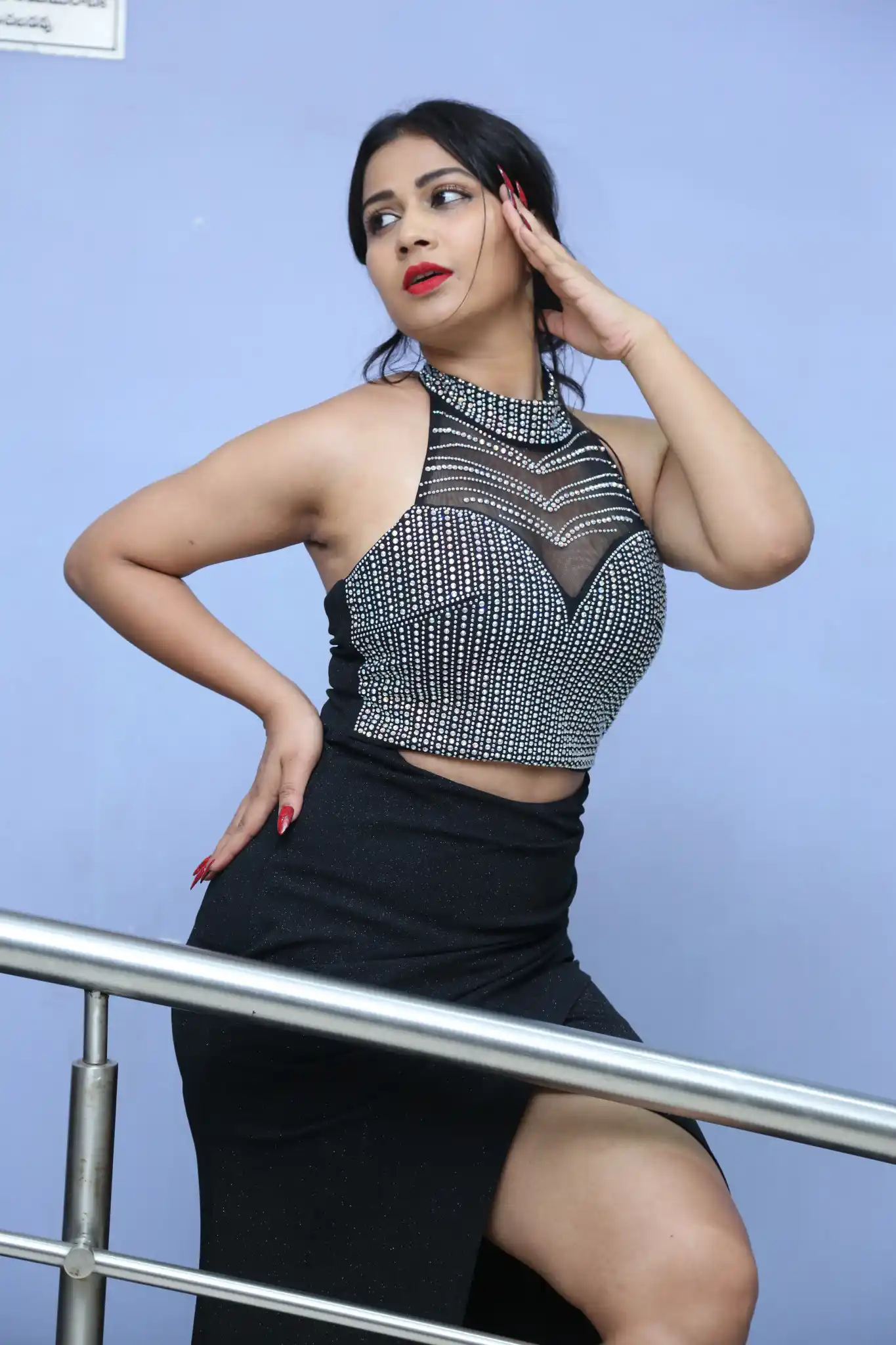 Inaya Sulthana Spicy Photo shoot in a cinema Event