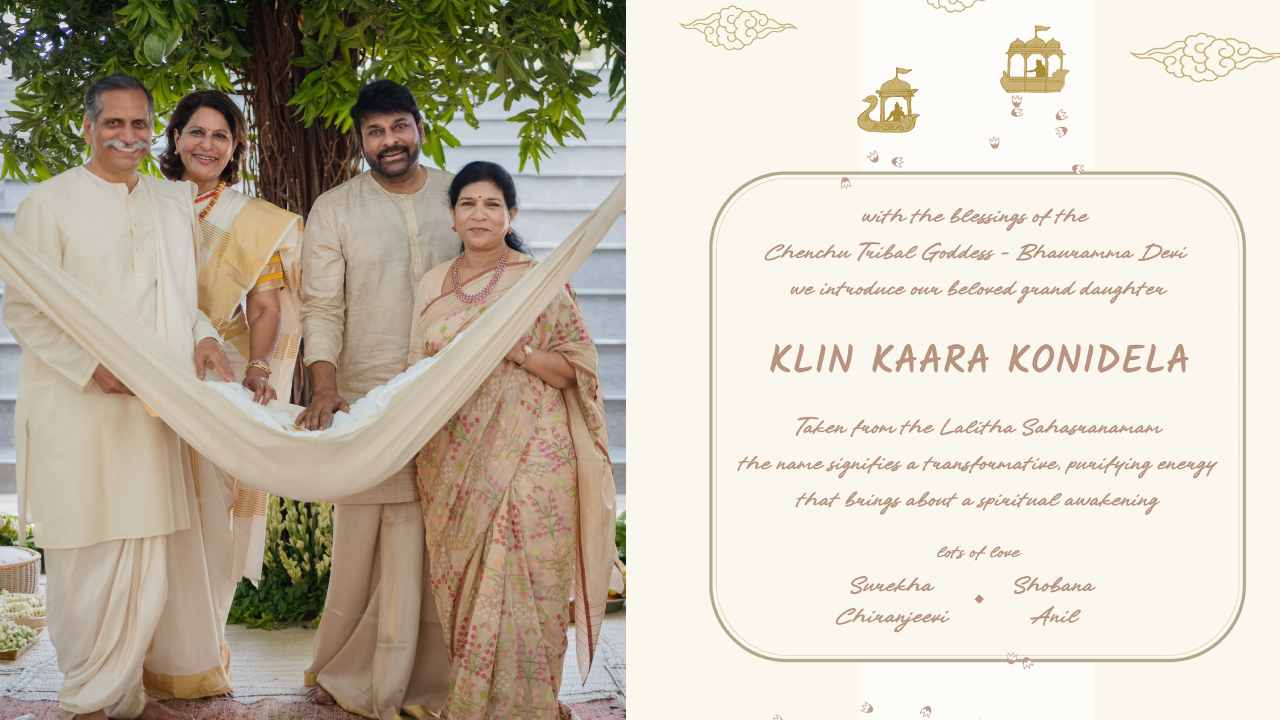 Klin Kaara Konidela : రామ్ చరణ్ కూతురి పేరు ‘క్లిం కార కొణిదెల’ (KKK) ఎక్కడ్నుంచి తీసుకున్నారో తెలుసా? Klin Kaara Konidela : రామ్ చరణ్ కూతురి పేరు ‘క్లిం కార కొణిదెల’ (KKK) ఎక్కడ్నుంచి తీసుకున్నారో తెలుసా?