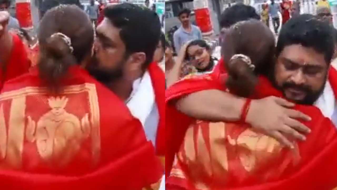 Om Raut : వివాదంలో ఆదిపురుష్ టీం.. తిరుమల ఆలయం ముందు కృతికి ముద్దు పెట్టిన ఓం రౌత్.. ఫైర్ అవుతున్న భక్తులు.. Om Raut : వివాదంలో ఆదిపురుష్ టీం.. తిరుమల ఆలయం ముందు కృతికి ముద్దు పెట్టిన ఓం రౌత్.. ఫైర్ అవుతున్న భక్తులు..