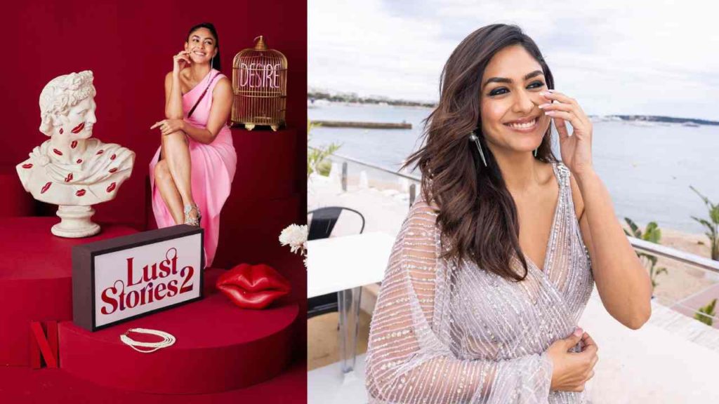 Mrunal Thakur Sensational comments in Lust Stories 2 Promotions