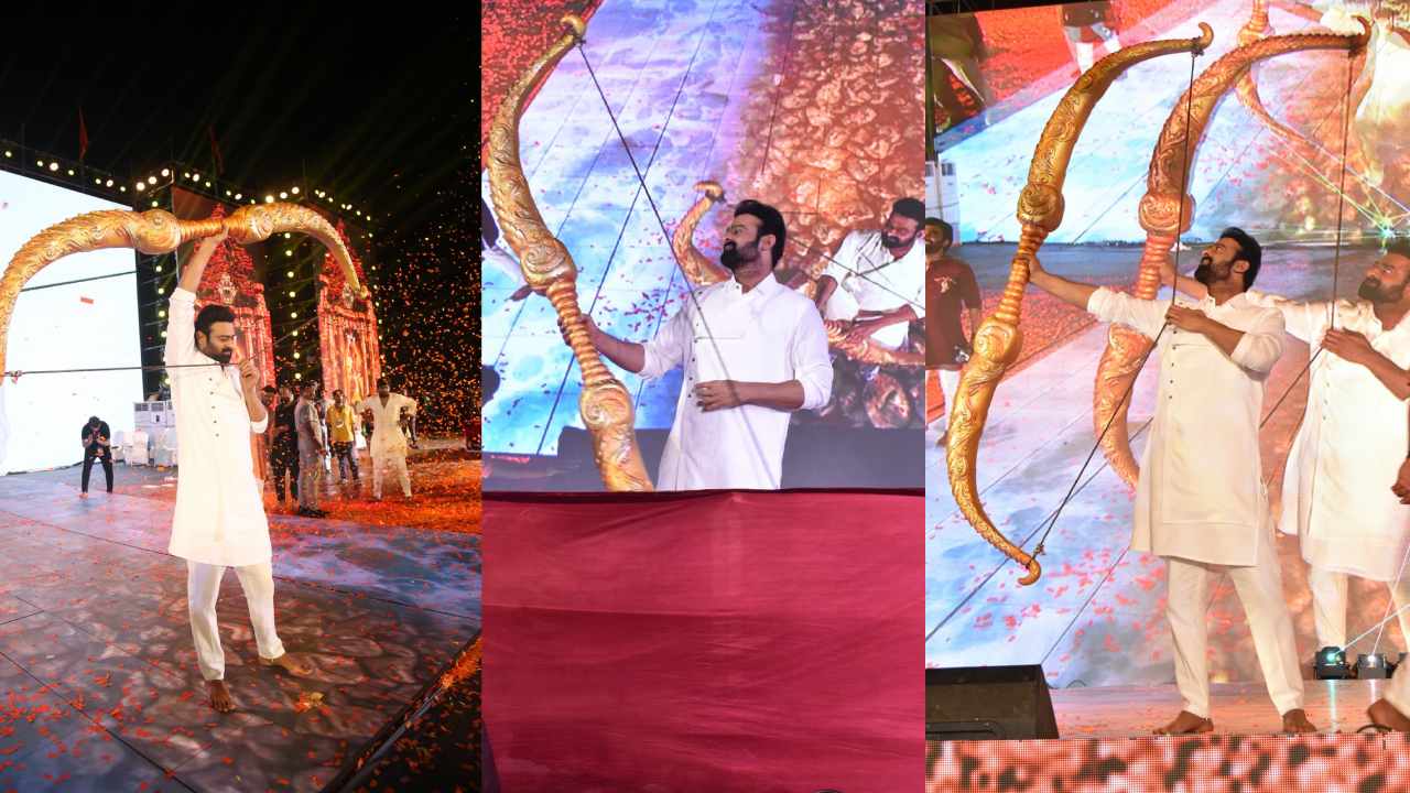 Prabhas : శివ ధనుస్సుని ఎత్తిన ప్రభాస్.. గ్రౌండ్ అంతా దద్దరిల్లిపోయిందిగా.. Prabhas : శివ ధనుస్సుని ఎత్తిన ప్రభాస్.. గ్రౌండ్ అంతా దద్దరిల్లిపోయిందిగా..