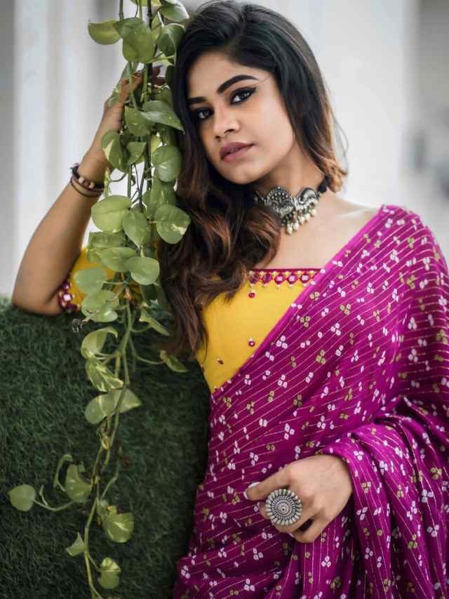 >చీరలో శ్వేతా నాయిడు సింగారాలు..