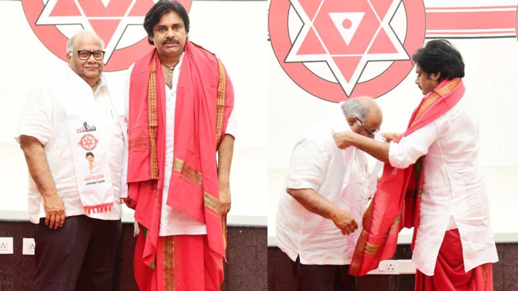 tollywood Producer B V S N Prasad joins Pawan Kalyan Janasena Party