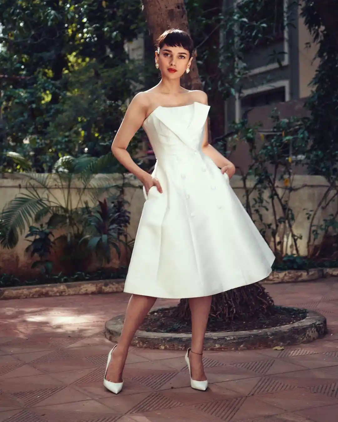 Aditi Rao Hydari with New Hair Style
