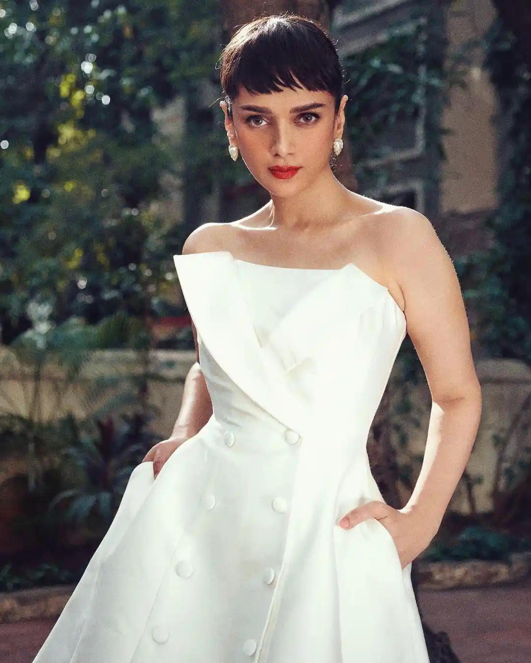 Aditi Rao Hydari with New Hair Style