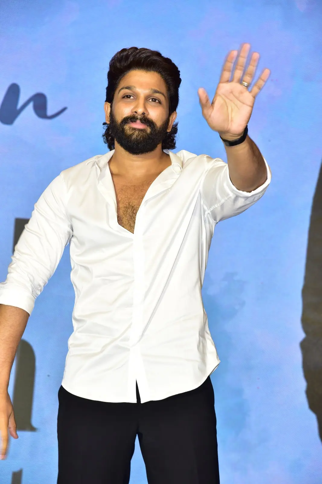 Allu Arjun Photos at Baby movie success celebrations