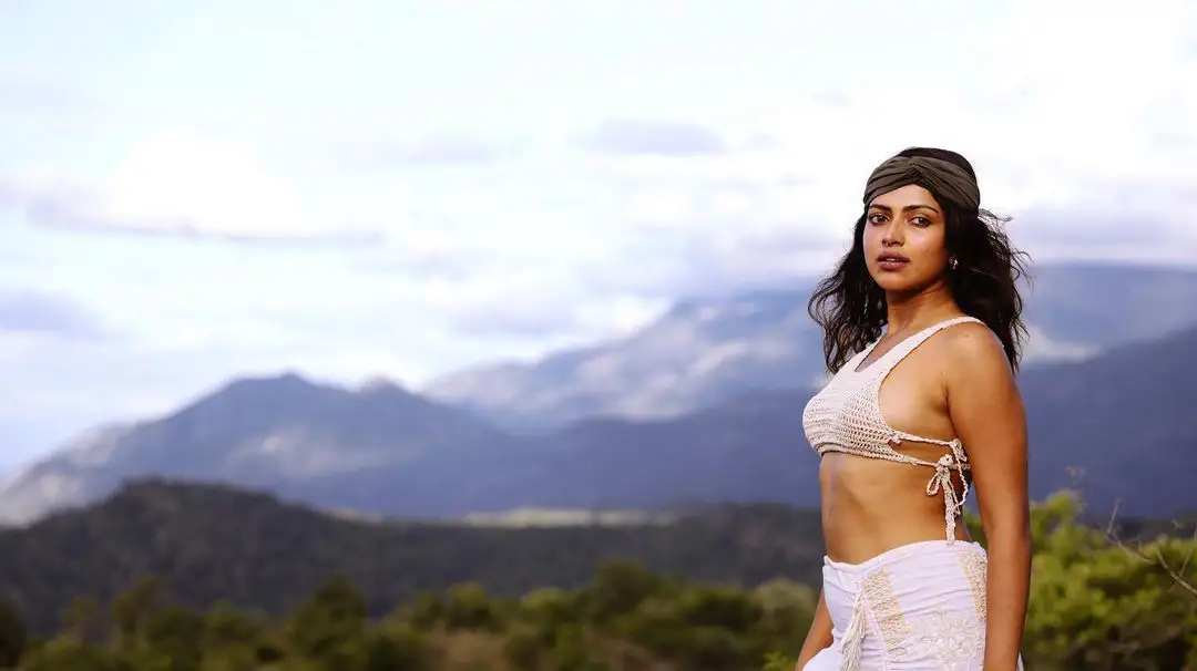 Amala Paul enjoying Nature in her Vacation