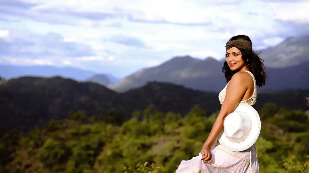 Amala Paul enjoying Nature in her Vacation