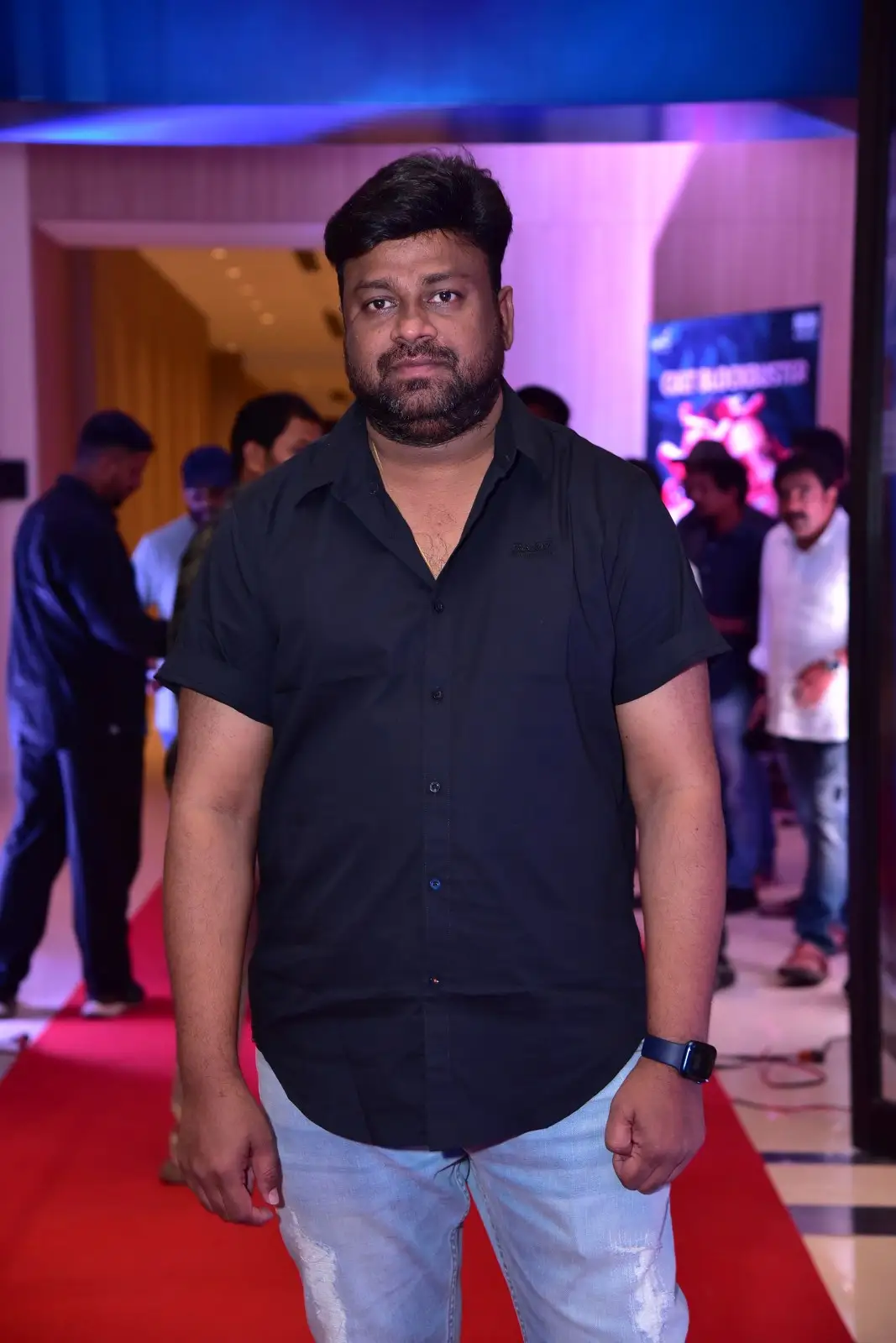 Anand Deverakonda Viraj Ashwin Vaishnavi Chaitanya Chiranjeevi at Baby movie event