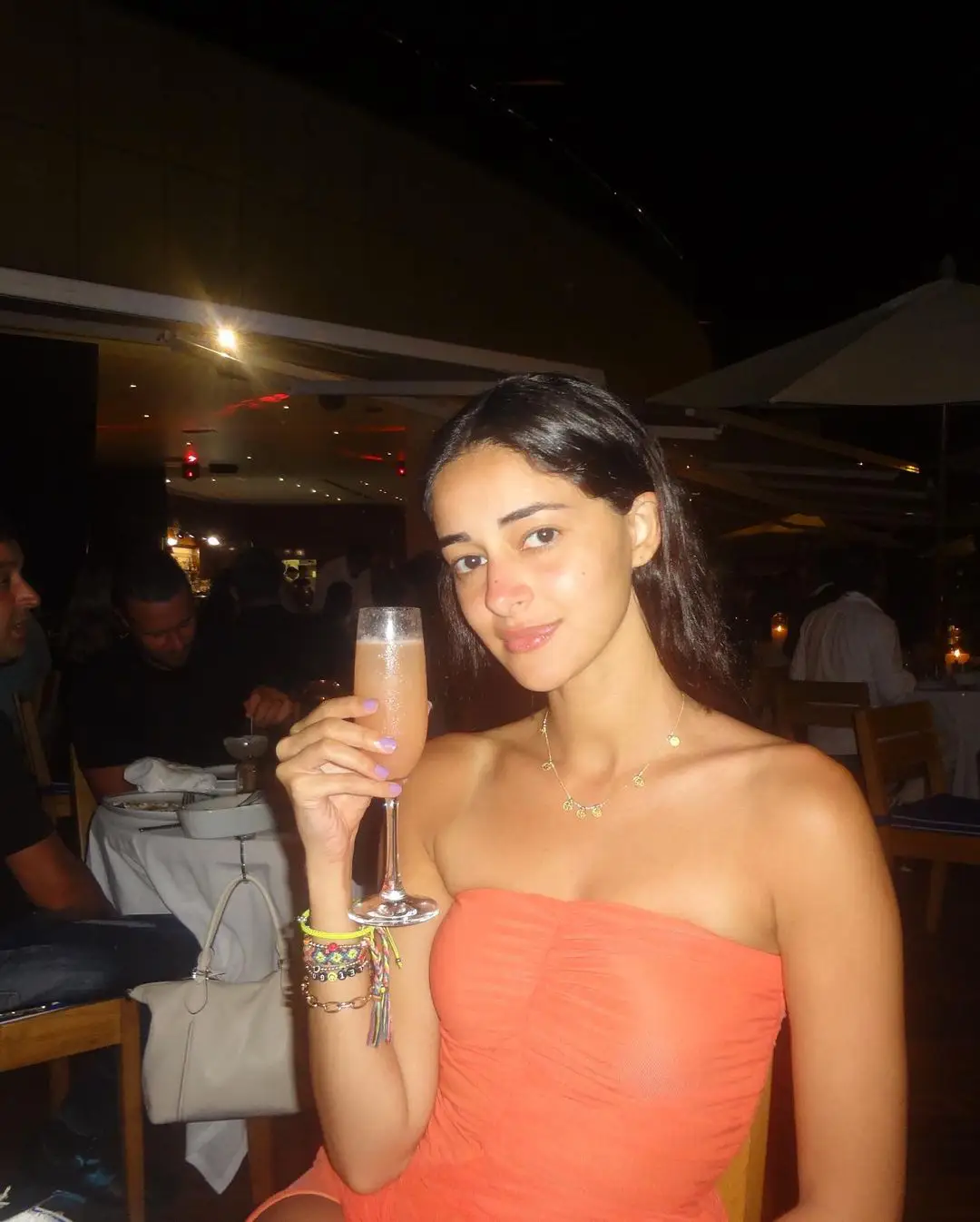 Ananya Panday Enjoying with Family in Spain