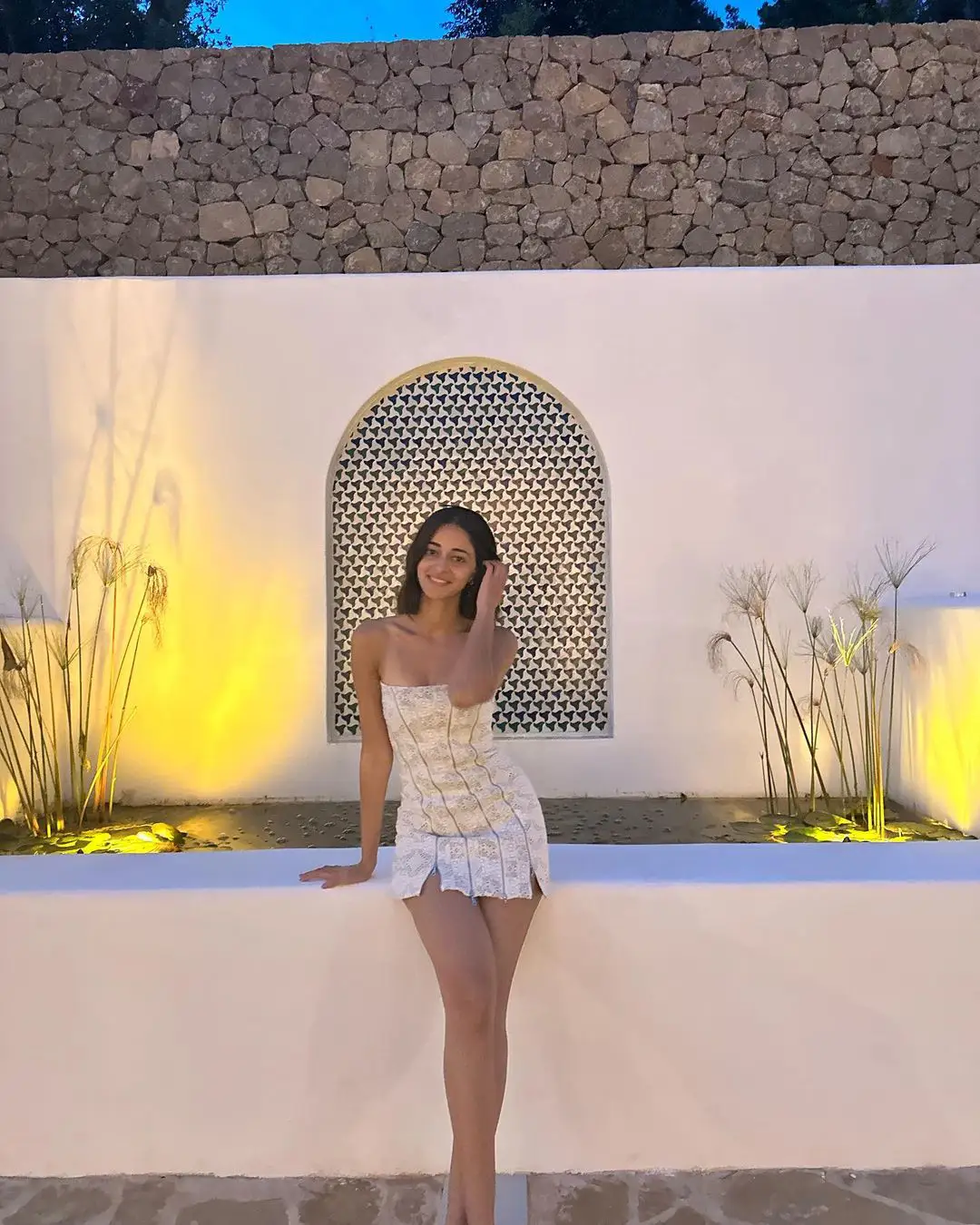 Ananya Panday Enjoying with Family in Spain