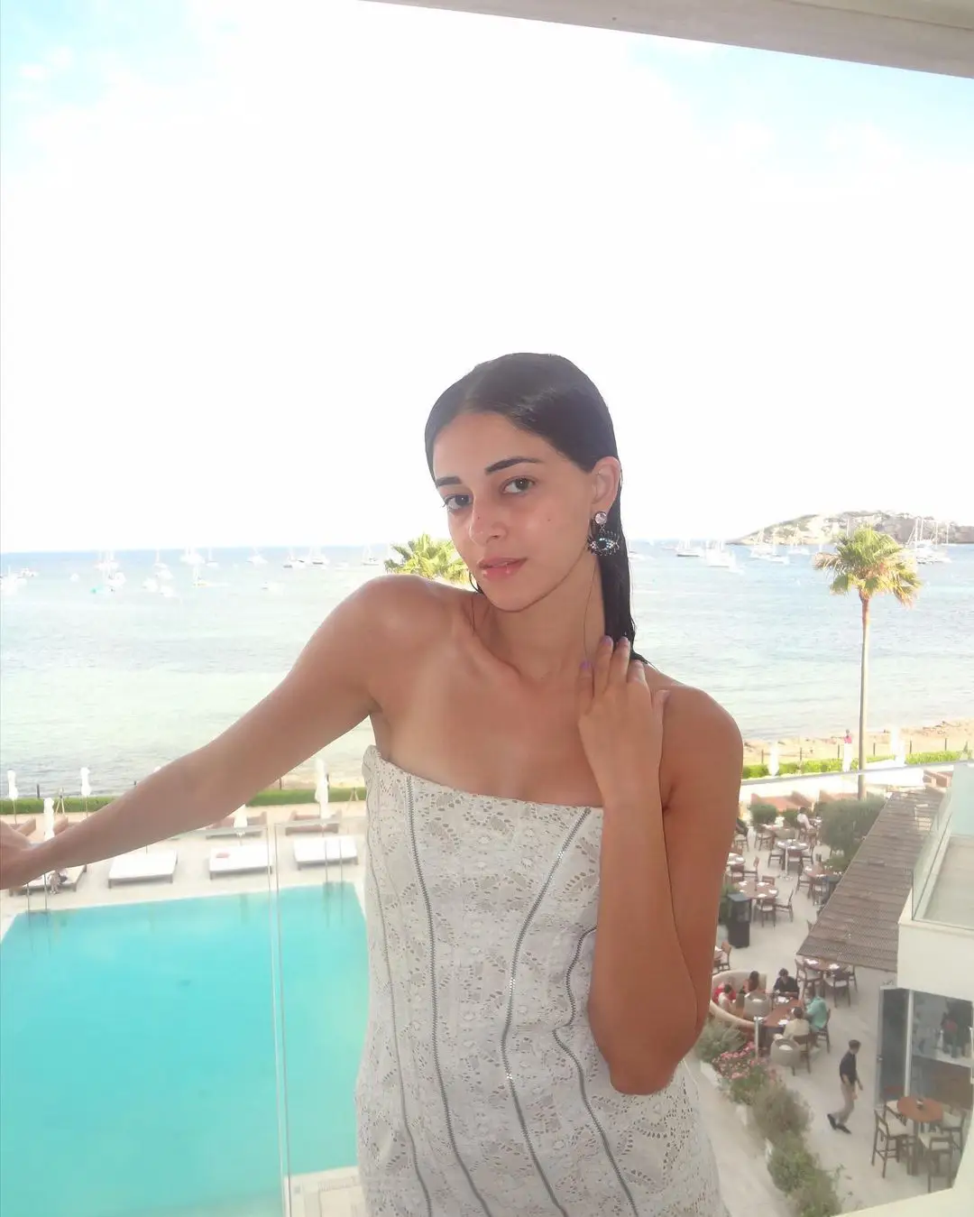Ananya Panday Enjoying with Family in Spain