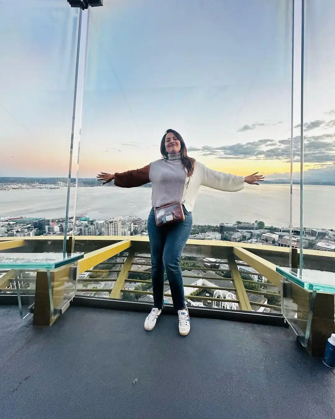 Anasuya Bharadwaj Photos at Seattle Washington gone viral