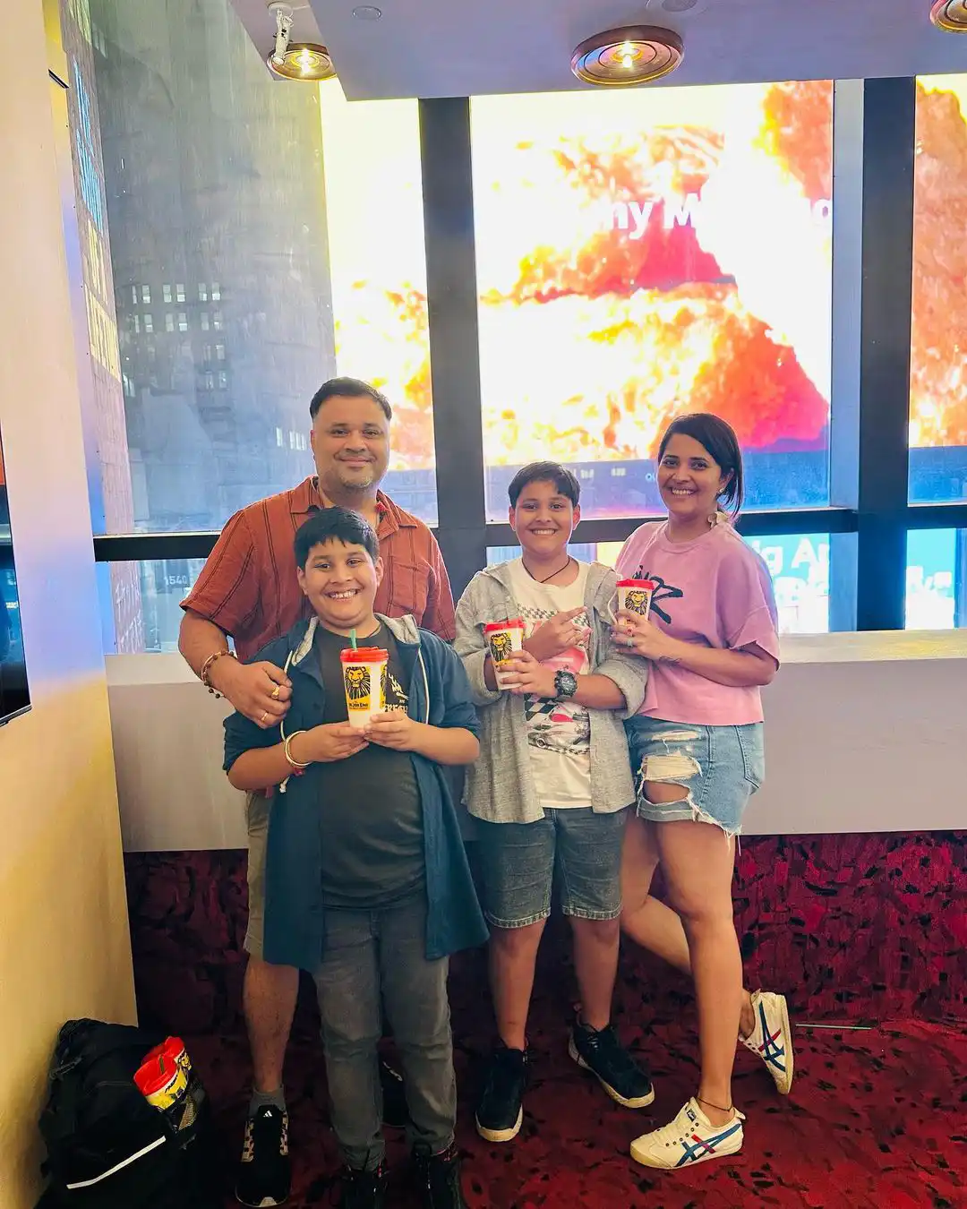 Anasuya Bharadwaj America Trip with Family
