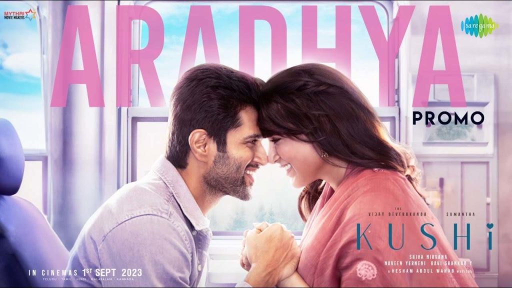 Aradhya song promo released from Vijay Deverakonda Samantha Kushi