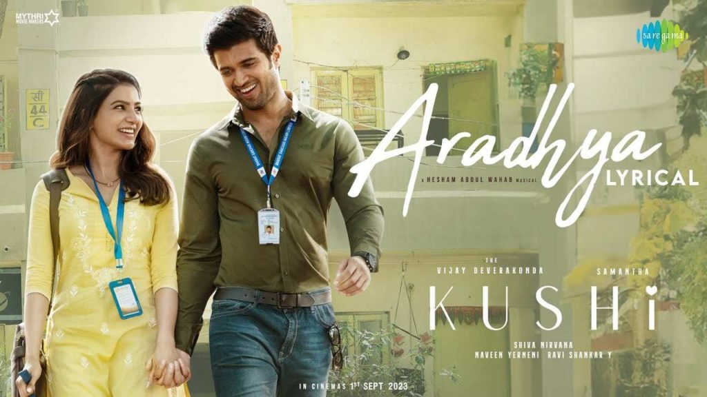 Aradhya song released from Vijay Deverakonda Samantha Kushi