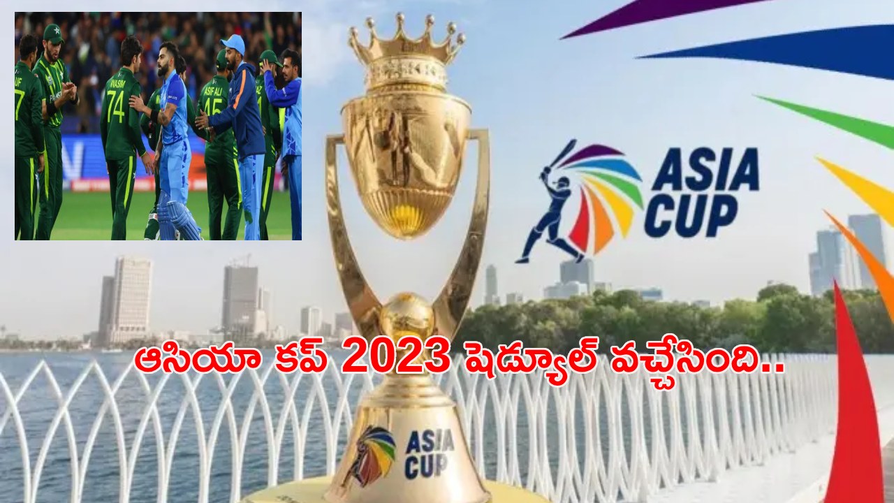 Asia Cup 2023 Schedule : ఆసియా కప్ 2023 షెడ్యూల్ వచ్చేసింది.. భారత్, పాకిస్తాన్ మ్యాచ్ ఎప్పుడంటే..? Asia Cup 2023 Schedule : ఆసియా కప్ 2023 షెడ్యూల్ వచ్చేసింది.. భారత్, పాకిస్తాన్ మ్యాచ్ ఎప్పుడంటే..?