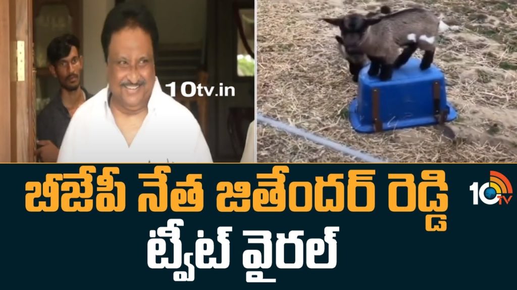 BJP Leader Jitender Reddy Tweet