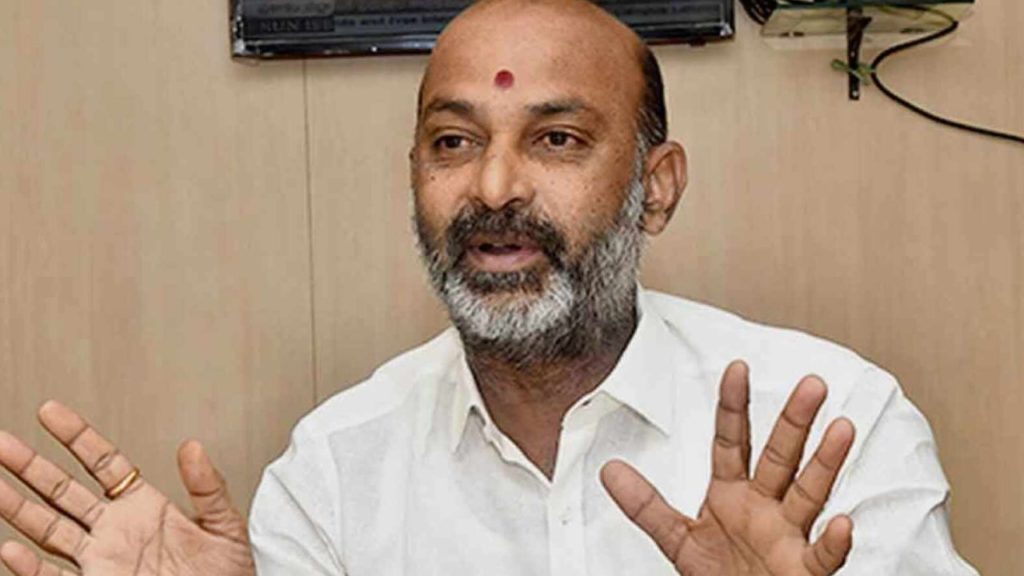 BJP MP Bandi Sanjay