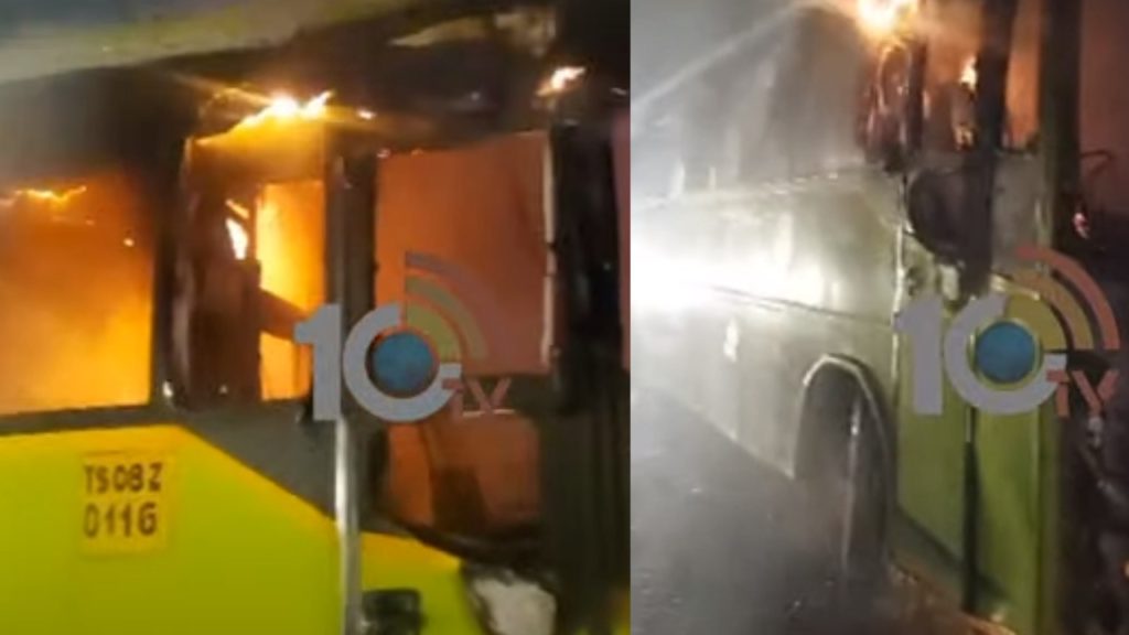 Bus Fire