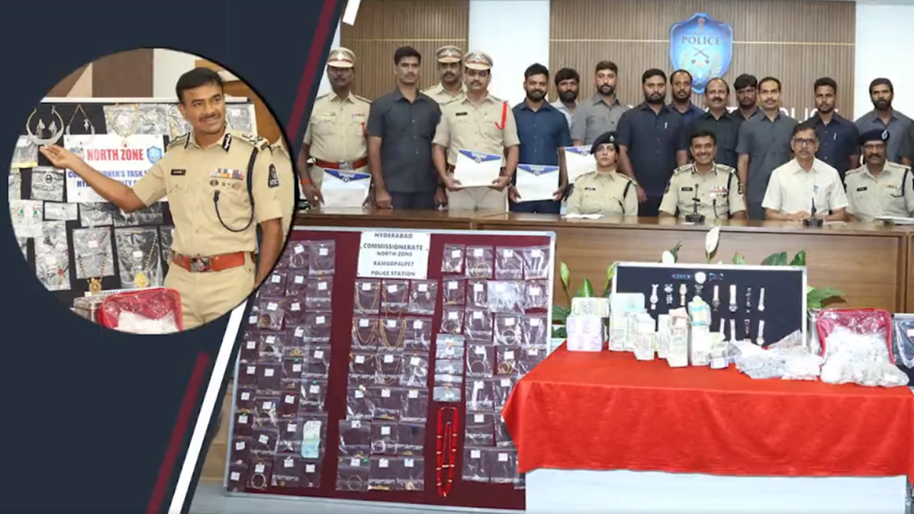 Hyderabad Cops Recovers Theft Money
