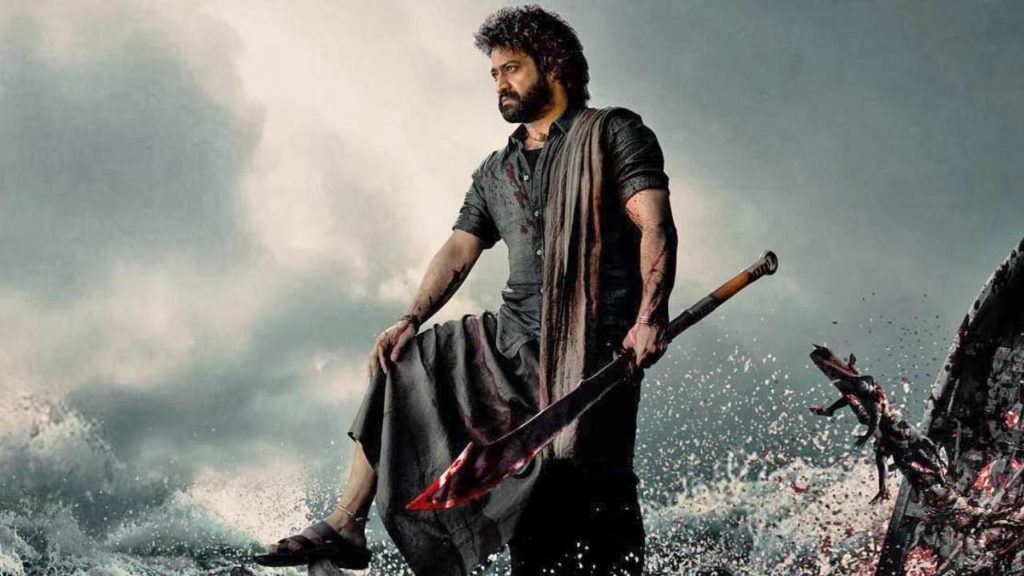 NTR special concentration on Devara Movie Graphics