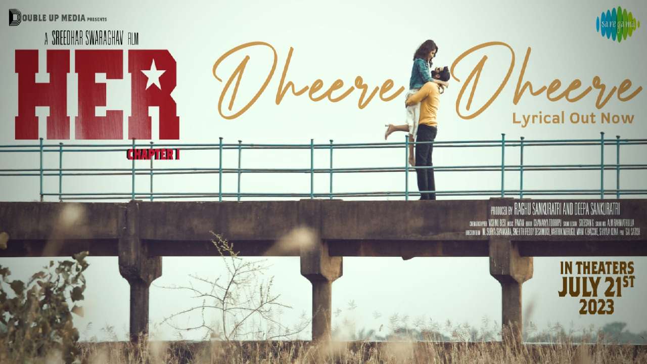 HER Movie : రుహాణి శర్మ నటించిన HER మూవీ నుంచి ధీరే ధీరే పాట విడుదల.. HER Movie : రుహాణి శర్మ నటించిన HER మూవీ నుంచి ధీరే ధీరే పాట విడుదల..