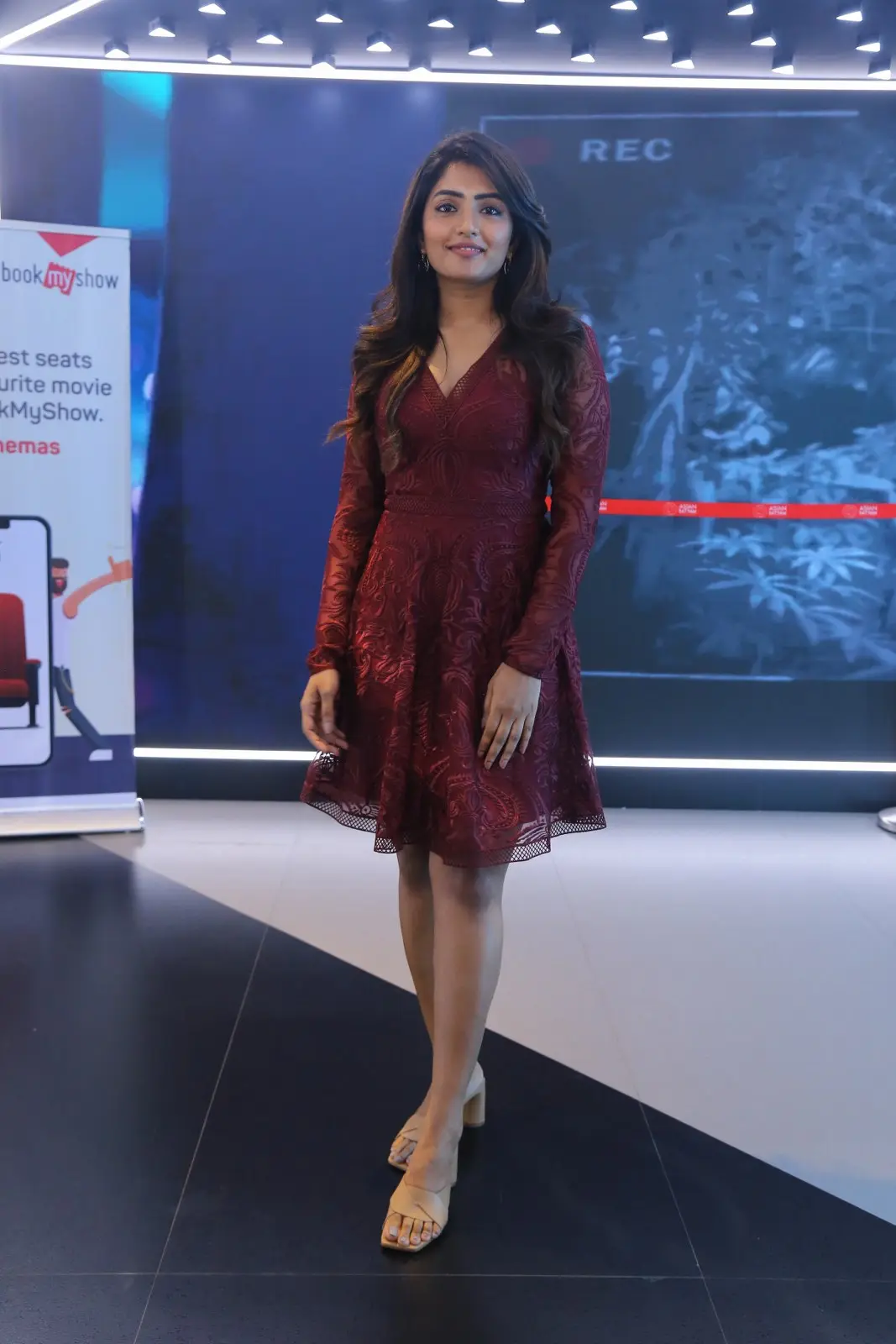 Eesha Rebba Shines in Short Frock at Daya Series Trailer Launch Event