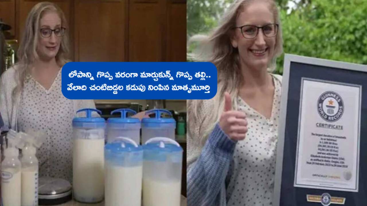 Elisabeath Guinness Record : 1600 లీటర్ల చనుబాలు దానం చేసిన అమ్మ, వేలాది చంటిబిడ్డల కడుపు నింపిన మాతృమూర్తికి దక్కిన గిన్నిస్ అవార్డ్ Elisabeath Guinness Record : 1600 లీటర్ల చనుబాలు దానం చేసిన అమ్మ, వేలాది చంటిబిడ్డల కడుపు నింపిన మాతృమూర్తికి దక్కిన గిన్నిస్ అవార్డ్