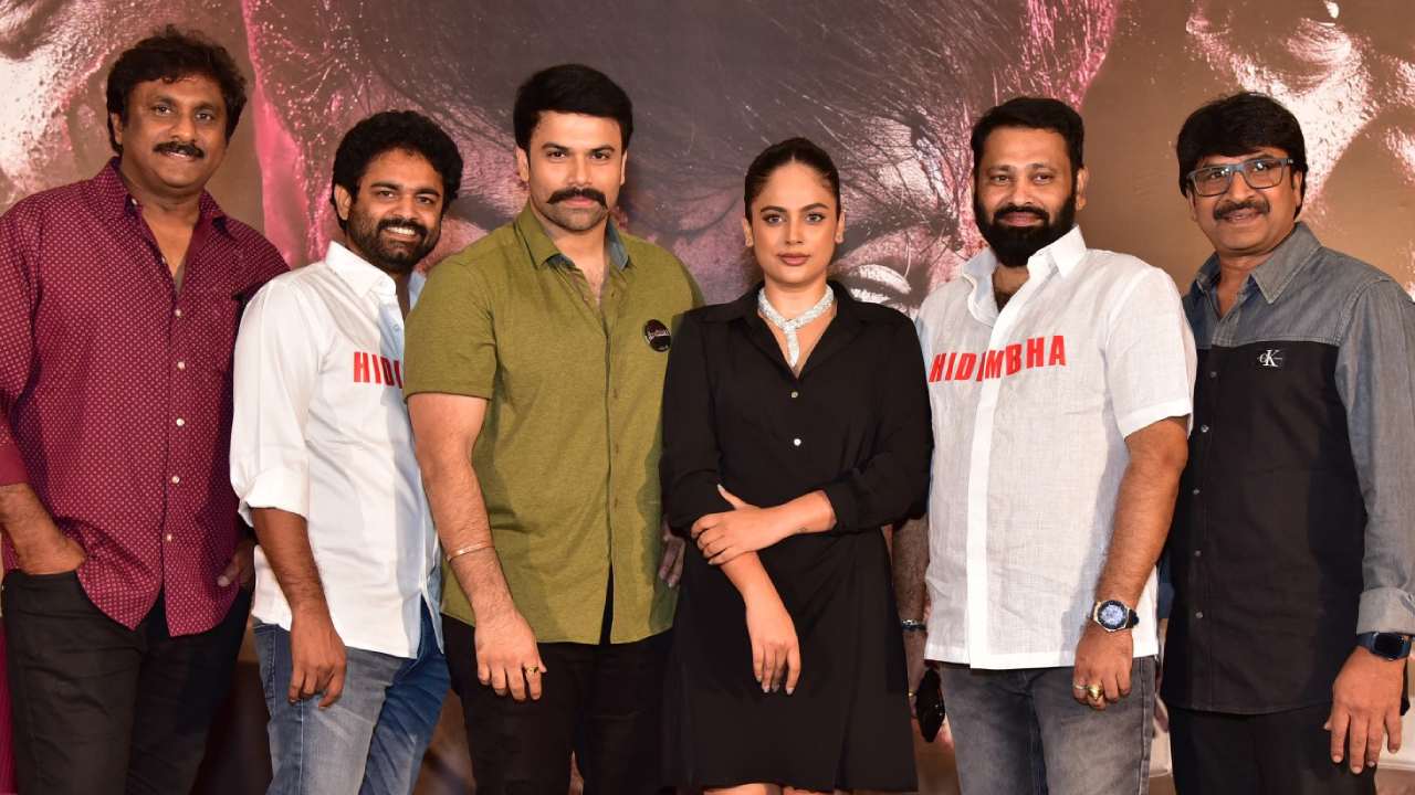 Hidimbha Reverse Trailer Launch Event : హిడింబ రివర్స్ ట్రైలర్ లాంచ్ ఈవెంట్ ఫొటోలు..
