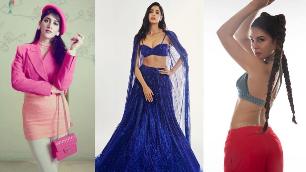 Janhvi Kapoor Jacqueline Fernandez Shraddha Das Latest Photos